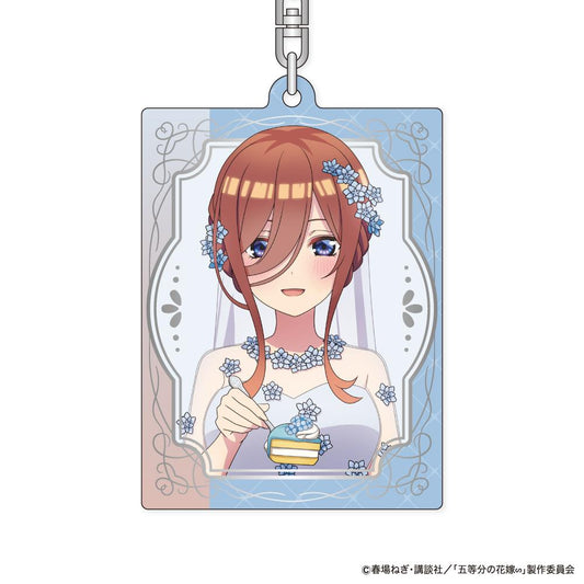 《五等分的新娘》∽_金屬鑰匙扣 First Bite Ver. C 中野三玖