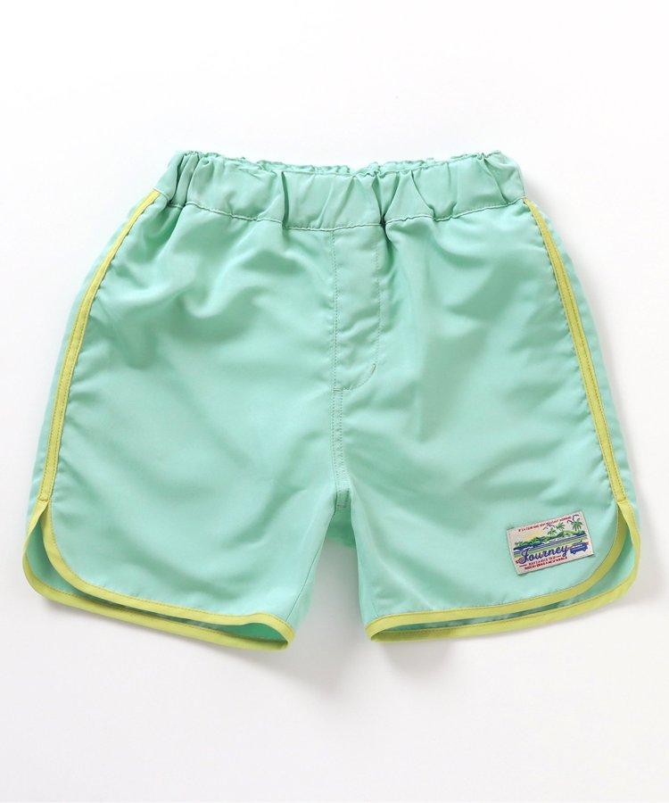 拼接海灘短褲4分褲_UV防曬泳裝