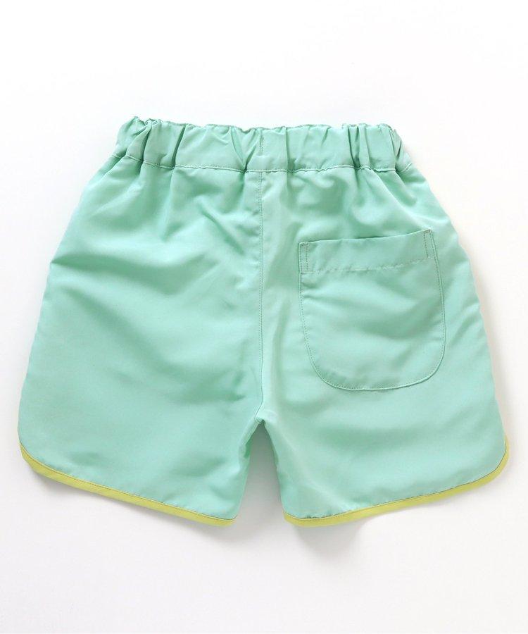 拼接海灘短褲4分褲_UV防曬泳裝