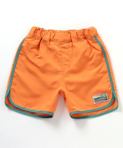 拼接海灘短褲4分褲_UV防曬泳裝