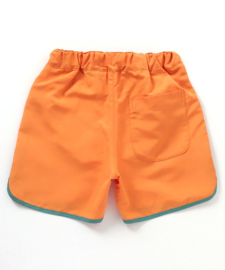 拼接海灘短褲4分褲_UV防曬泳裝