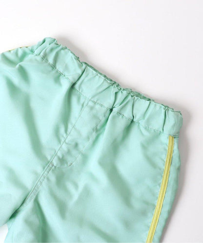 拼接海灘短褲4分褲_UV防曬泳裝