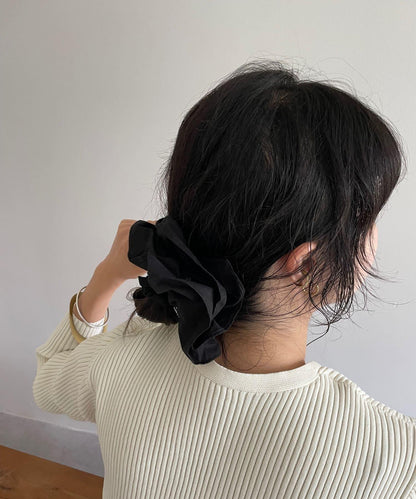 波浪邊蓬鬆髮飾