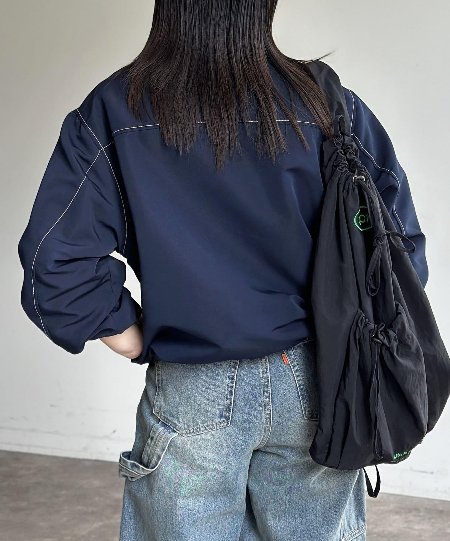 立領針織夾克