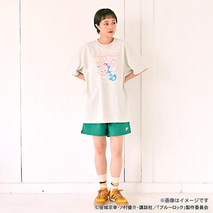 《藍色監獄》與Ms LUTRA合作 寬鬆T恤千切 豹馬
