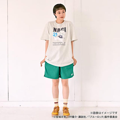 《藍色監獄》與Ms LUTRA合作 寬鬆T恤(凪 誠士郎)