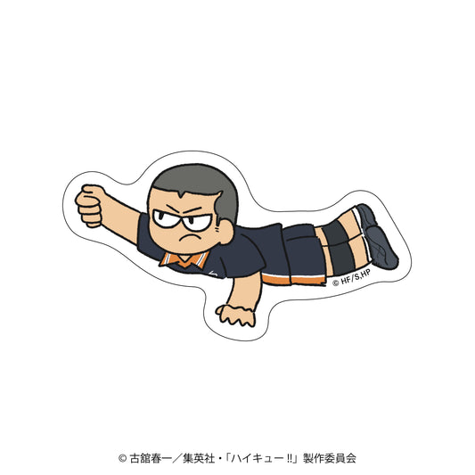 《排球少年》田中龍之介 剪紙大頭貼 比賽版