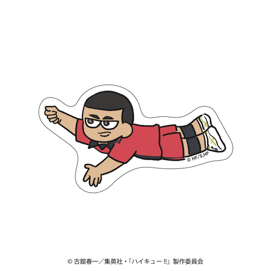 《排球少年》吉吉利 剪紙印花貼紙 比賽版(海信行)
