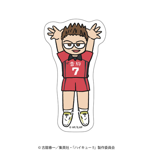 《排球少年》犬岡走 剪影車貼 比賽版