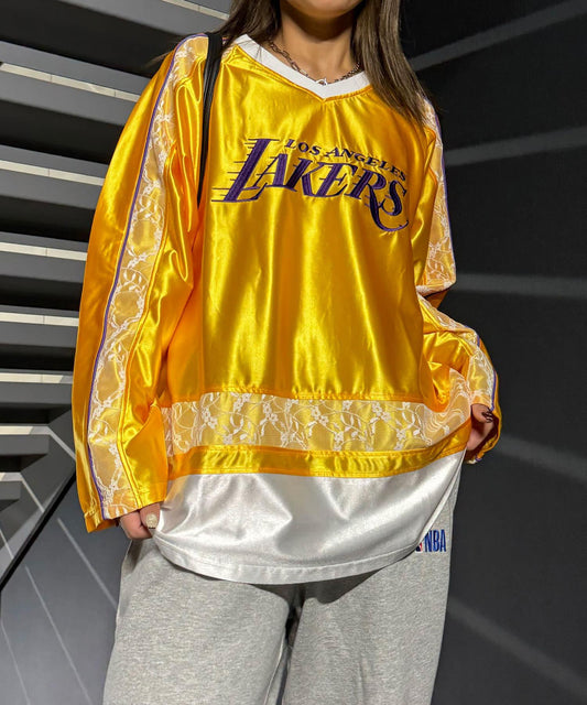 【NBA/籃球協會】特別版蕾絲拼接套頭衫