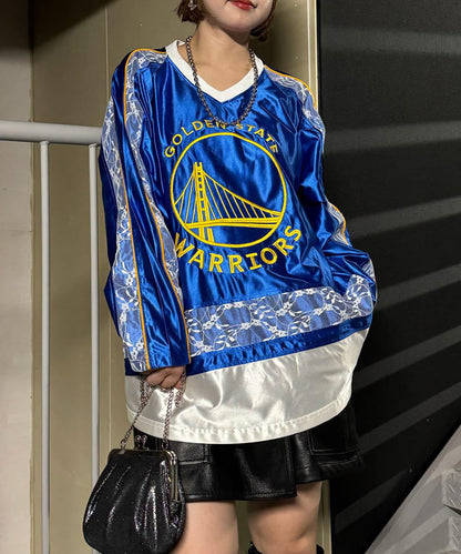 【NBA/籃球協會】特別版蕾絲拼接套頭衫