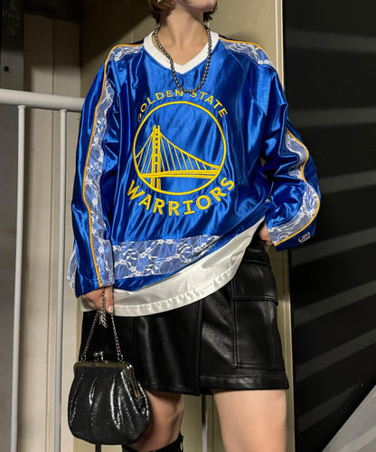 【NBA/籃球協會】特別版蕾絲拼接套頭衫