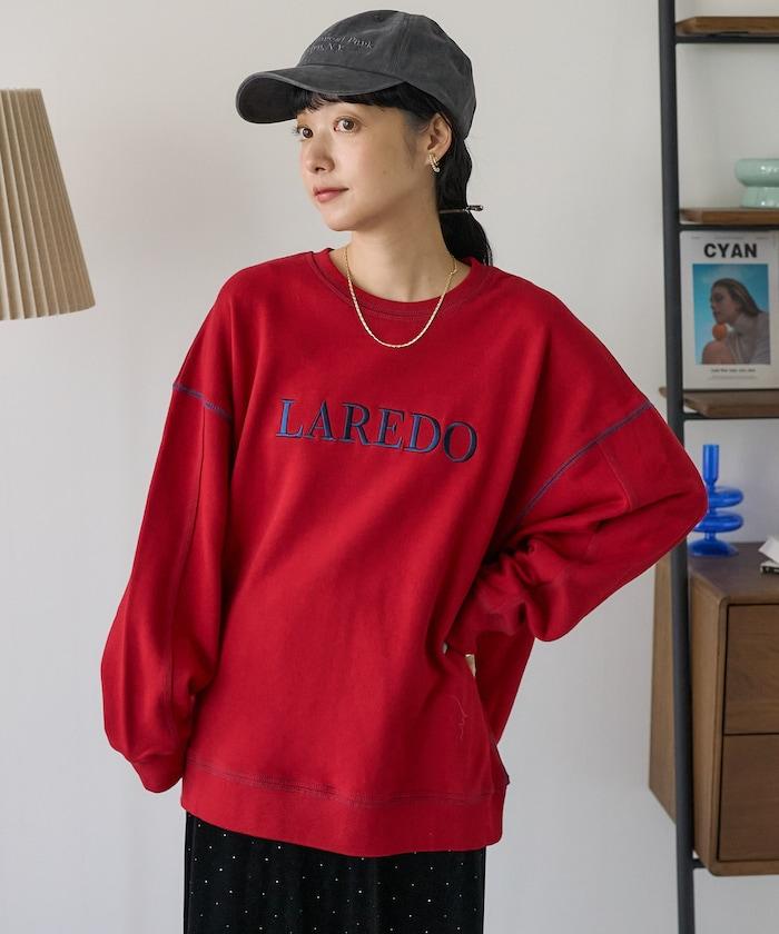 配色拼接 刺繡衛衣