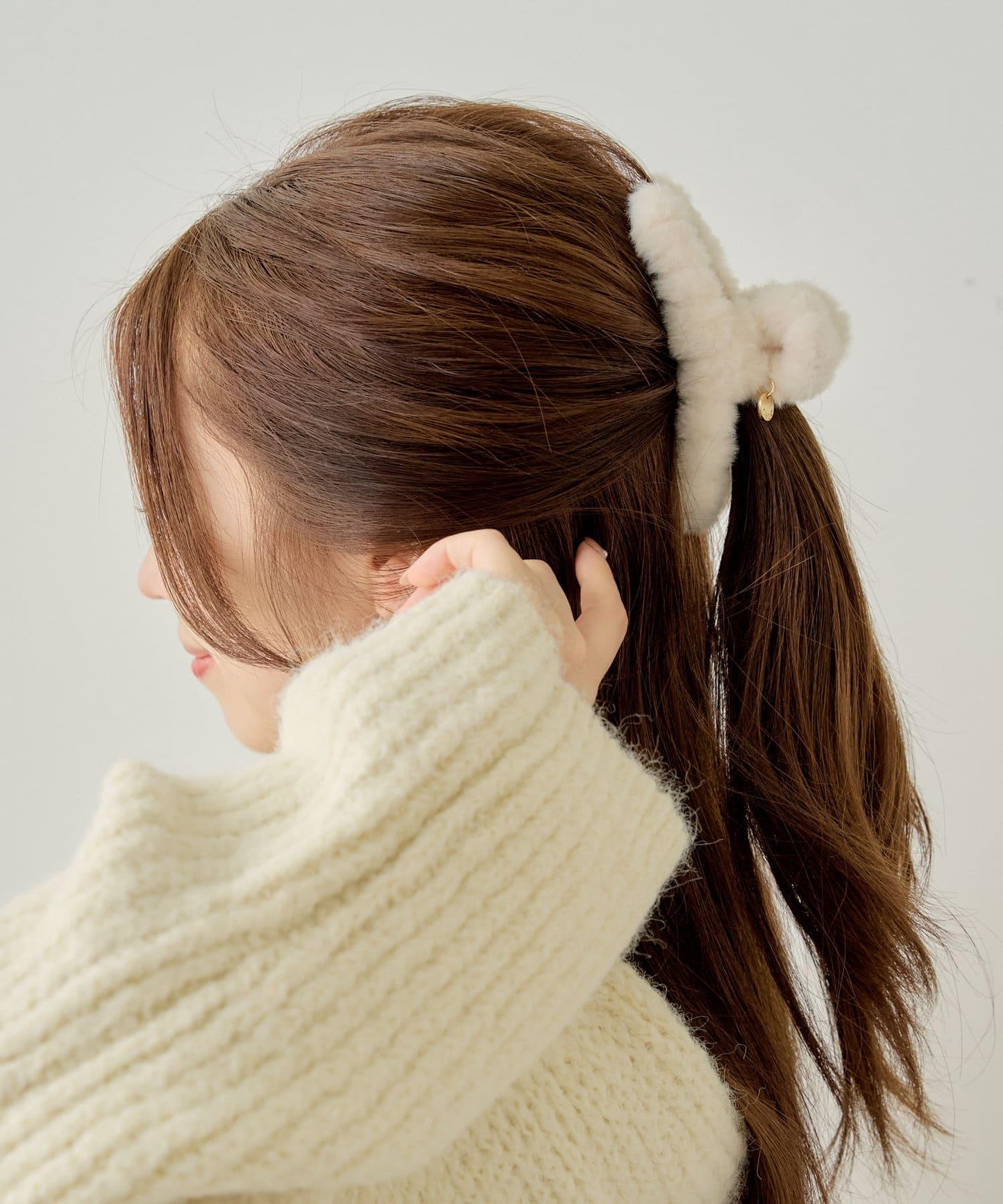 【2024AW】毛皮髮夾
