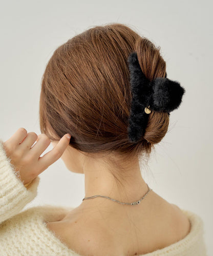 【2024AW】毛皮髮夾