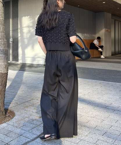 【任性法師】圓點半袖開衫