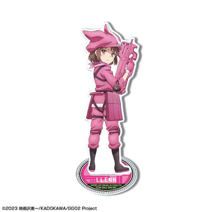 《刀劍神域》替代·槍械領域·在線Ⅱ_亞克力支架 設計01(蓮)