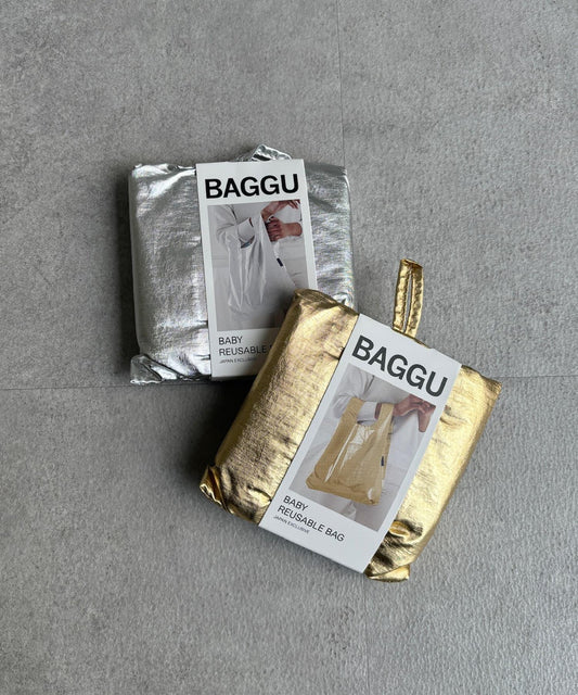 【BAGGU】24AW 嬰兒 金屬風袋