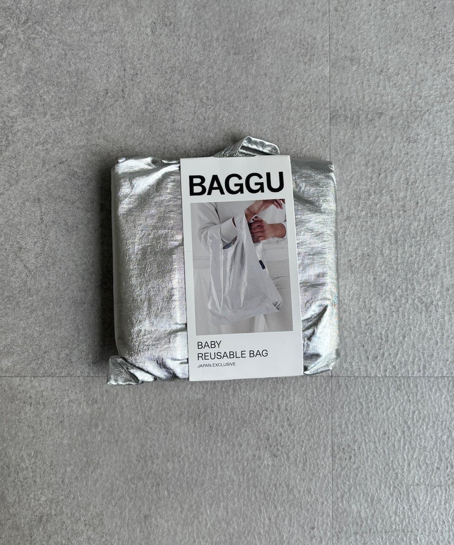 【BAGGU】24AW 嬰兒 金屬風袋