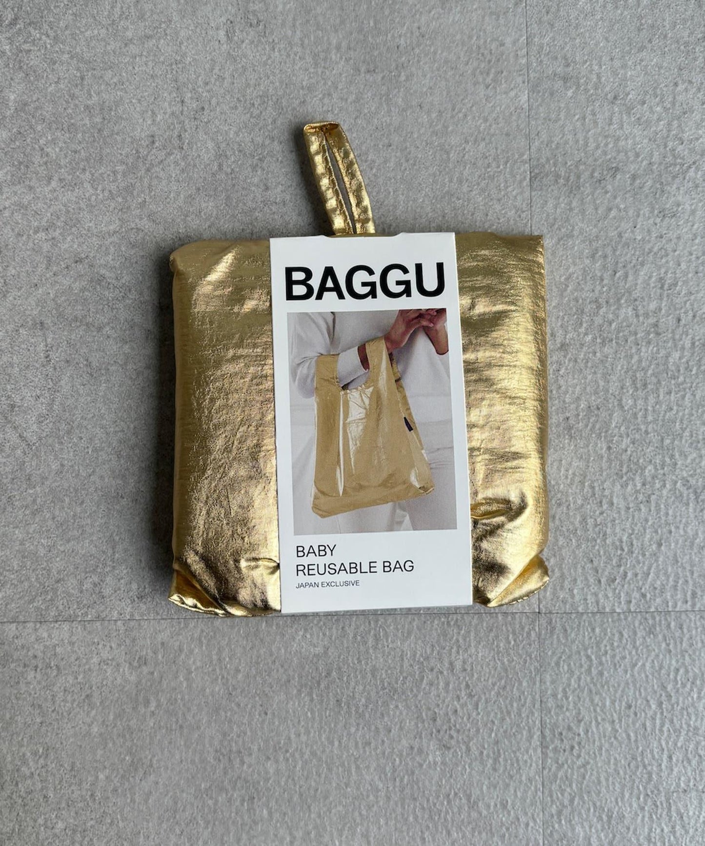 【BAGGU】24AW 嬰兒 金屬風袋