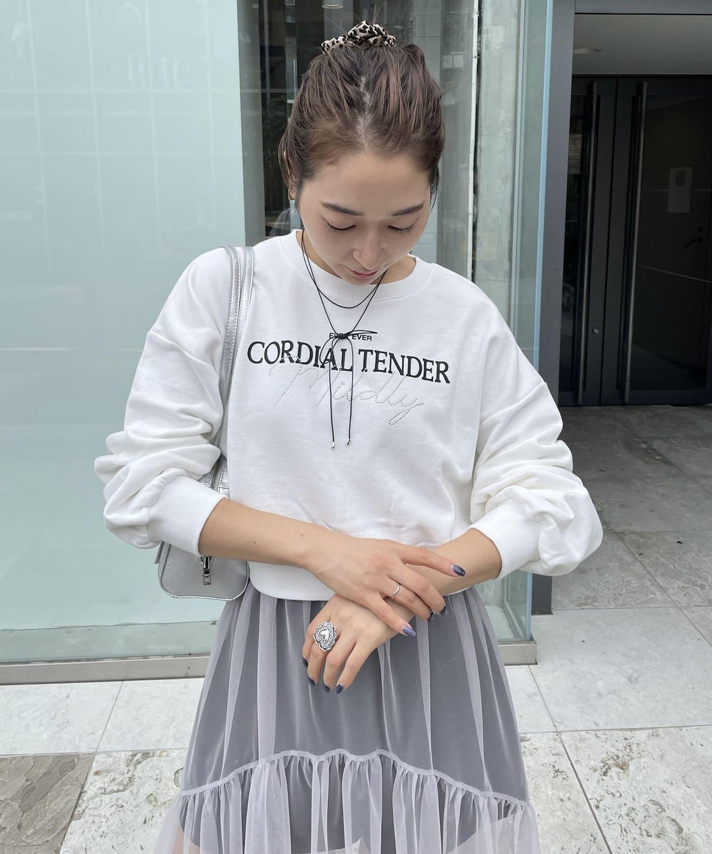 石標徽章衛衣