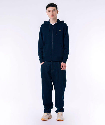 【LACOSTE】高級衛衣拉鍊帽衫
