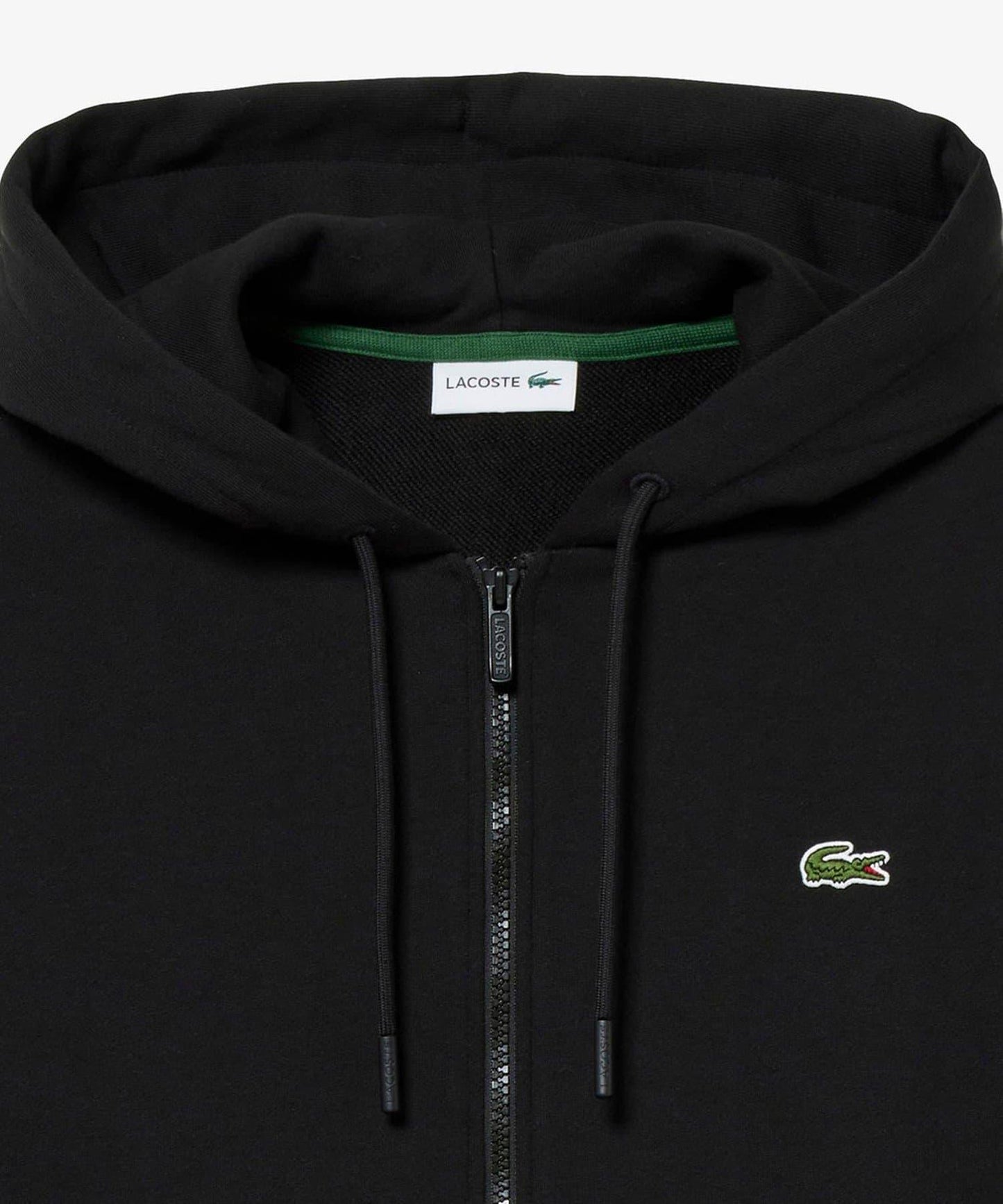 【LACOSTE】高級衛衣拉鍊帽衫