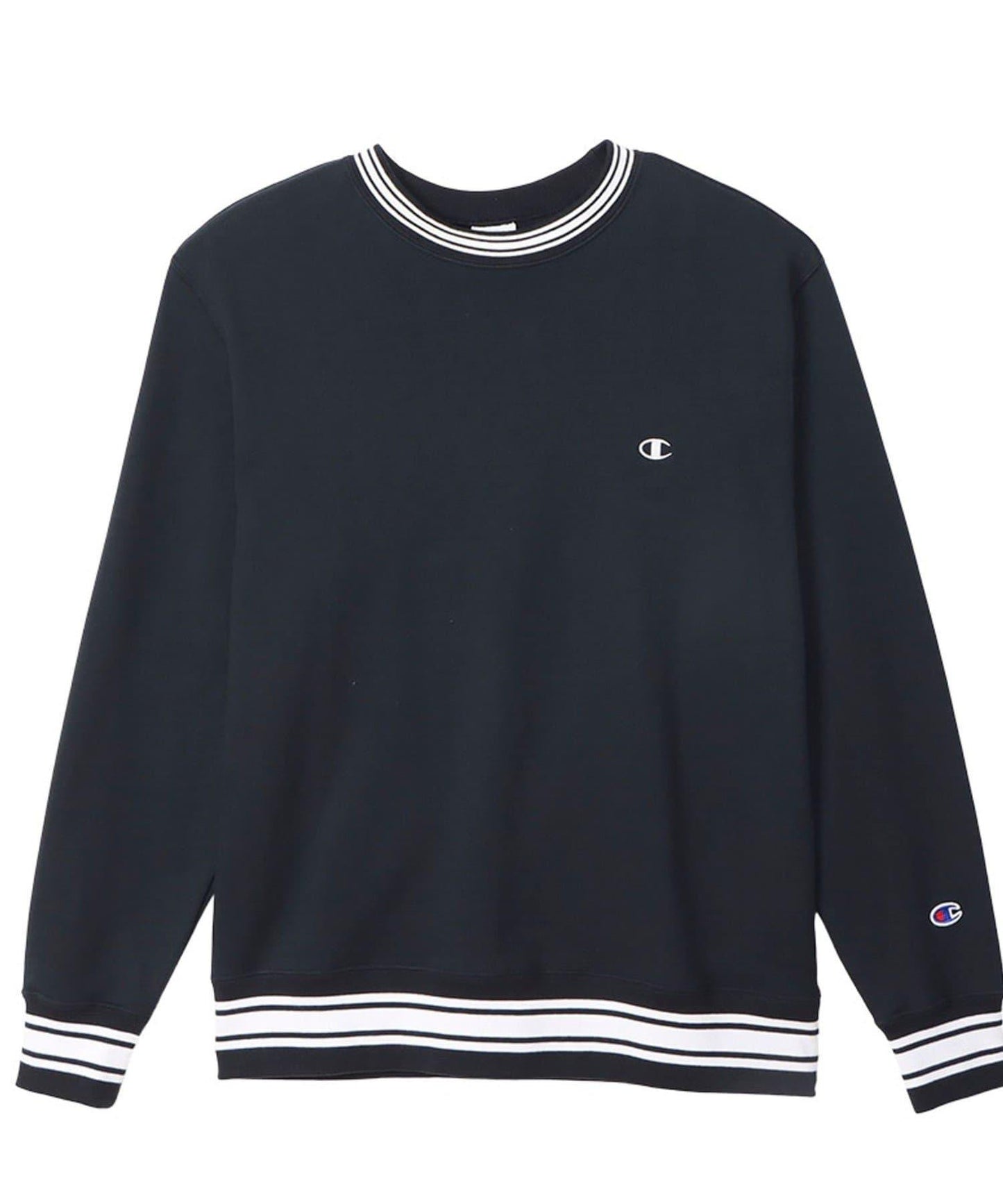 【Champion】RIBLINE 圓領衛衣