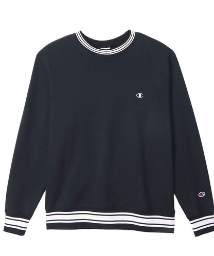 【Champion】RIBLINE 圓領衛衣