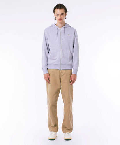 【LACOSTE】高級衛衣拉鍊帽衫