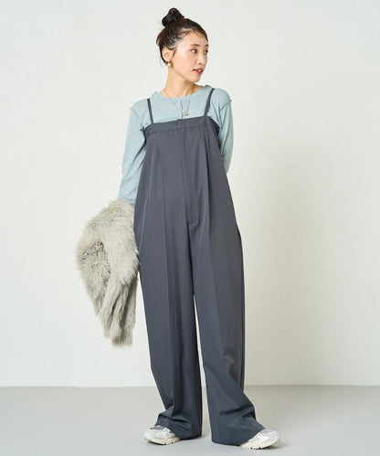 露肩連體褲【限定款】