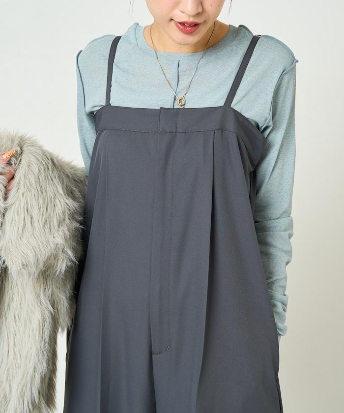 露肩連體褲【限定款】