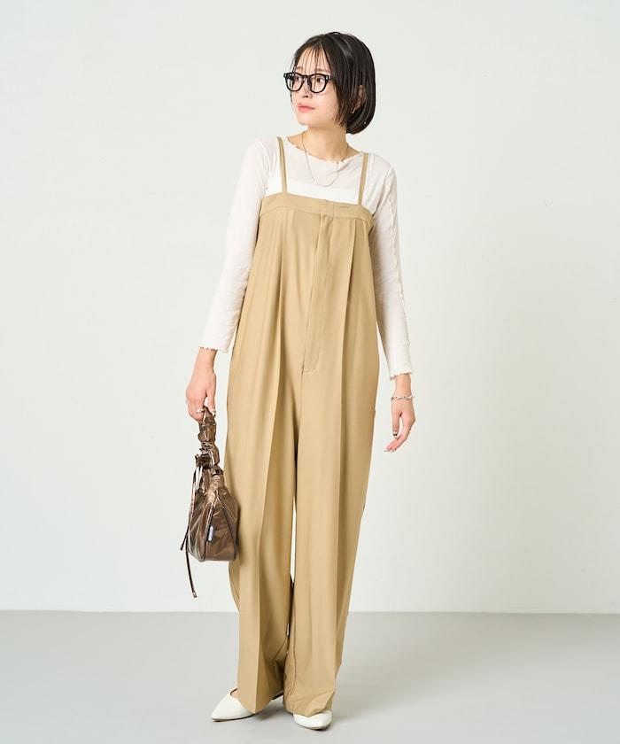 露肩連體褲【限定款】