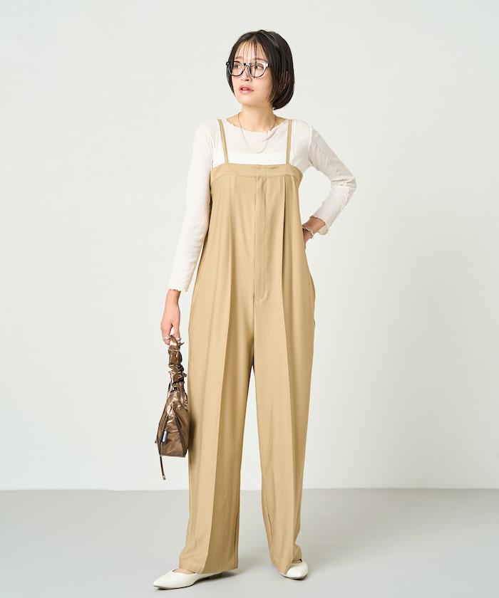 露肩連體褲【限定款】