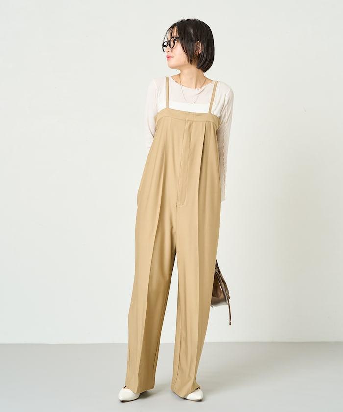 露肩連體褲【限定款】