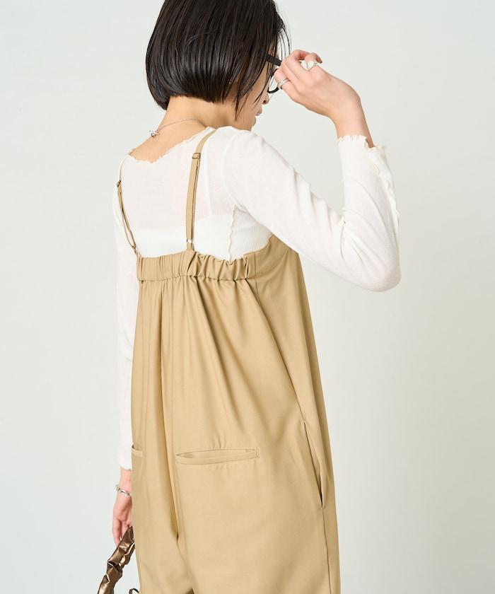 露肩連體褲【限定款】