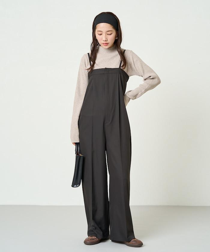 露肩連體褲【限定款】