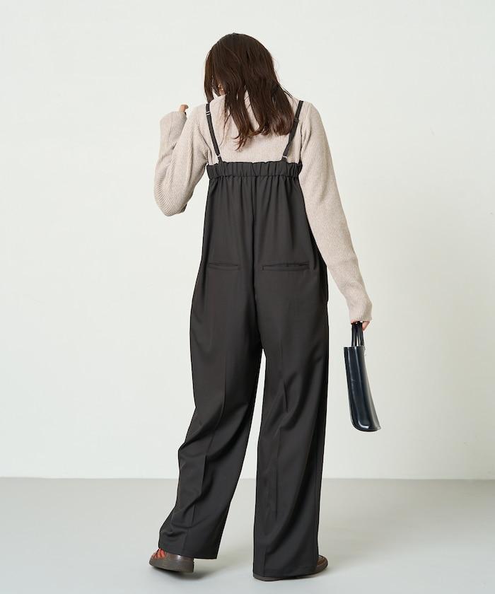 露肩連體褲【限定款】