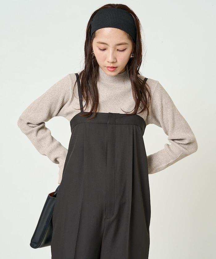 露肩連體褲【限定款】