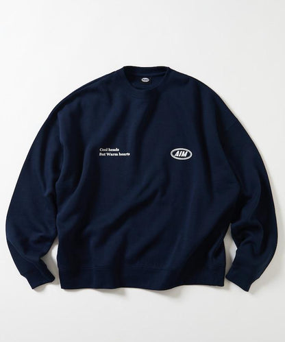 大尺寸後背印花圓領衛衣 瞭解自己的價值