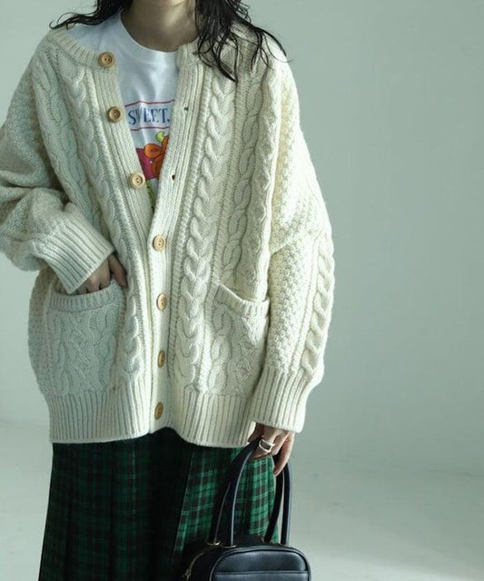 漁夫編織開衫