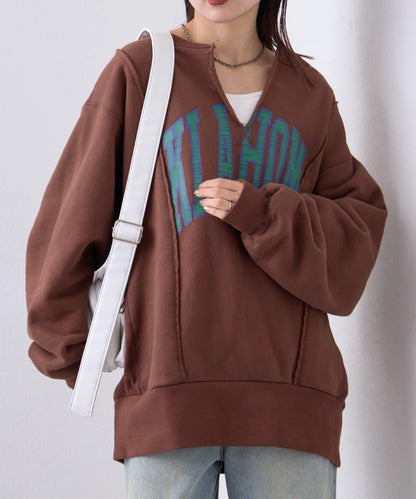 【etsinta/艾欣塔】改艊水手領學院風運動衫