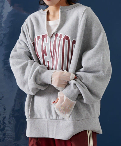 【etsinta/艾欣塔】改艊水手領學院風運動衫