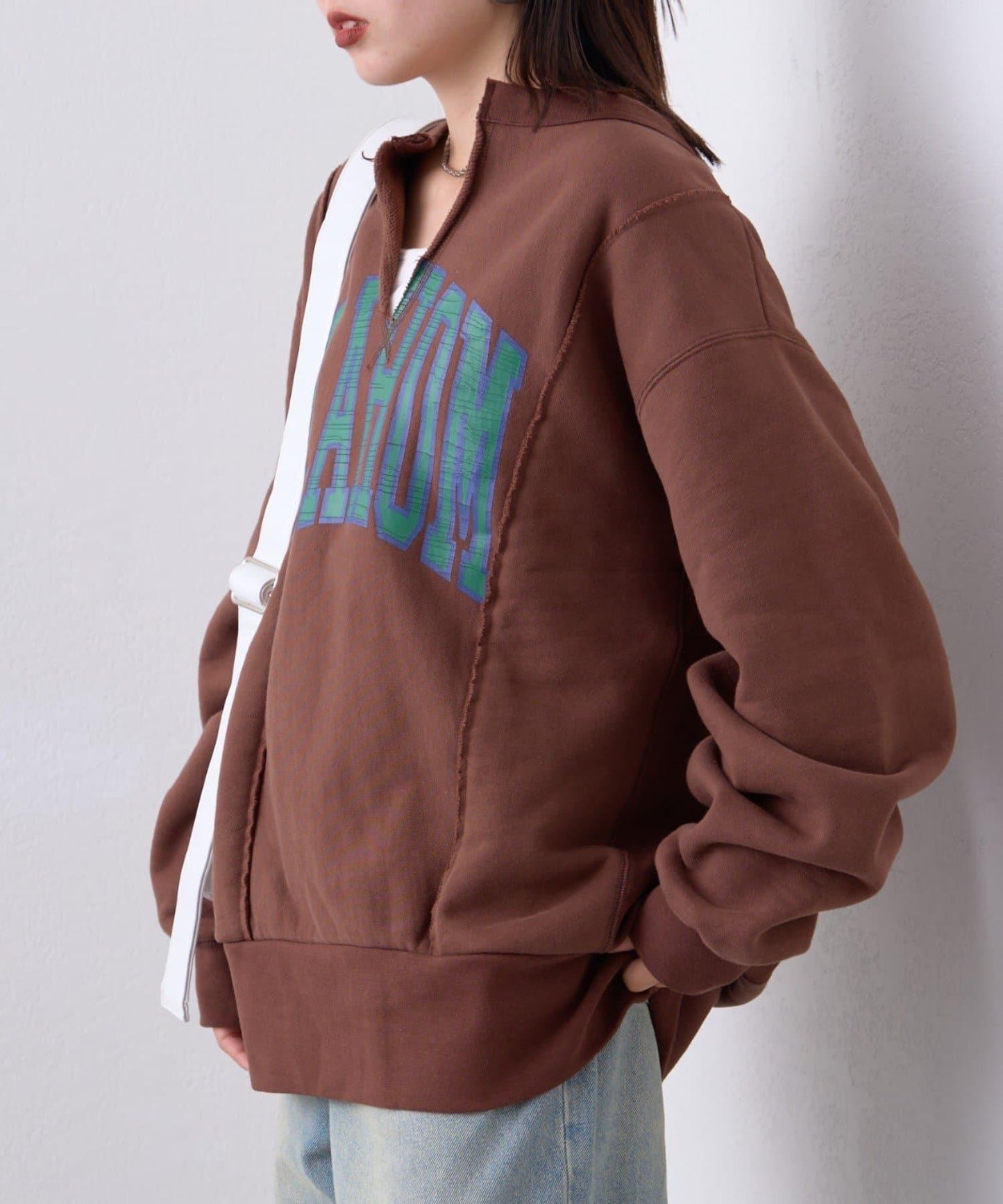 【etsinta/艾欣塔】改艊水手領學院風運動衫