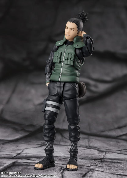 《火影忍者》-Naruto- S.H.Figuarts 奈良鹿丸 -洞察十手的頭腦-