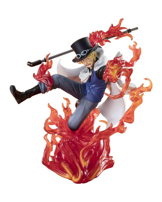 ONE PIECE _Figurarts ZERO [超激戦] 薩博 -火拳 王手 飛車-