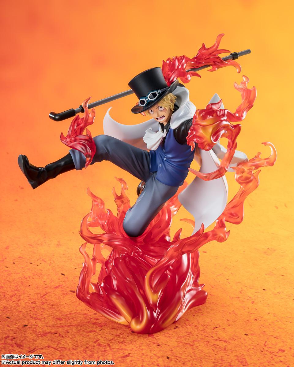 ONE PIECE _Figurarts ZERO [超激戦] 薩博 -火拳 王手 飛車-