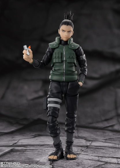 《火影忍者》-Naruto- S.H.Figuarts 奈良鹿丸 -洞察十手的頭腦-
