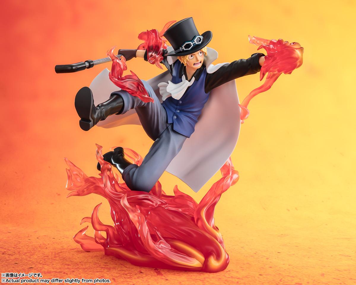 ONE PIECE _Figurarts ZERO [超激戦] 薩博 -火拳 王手 飛車-