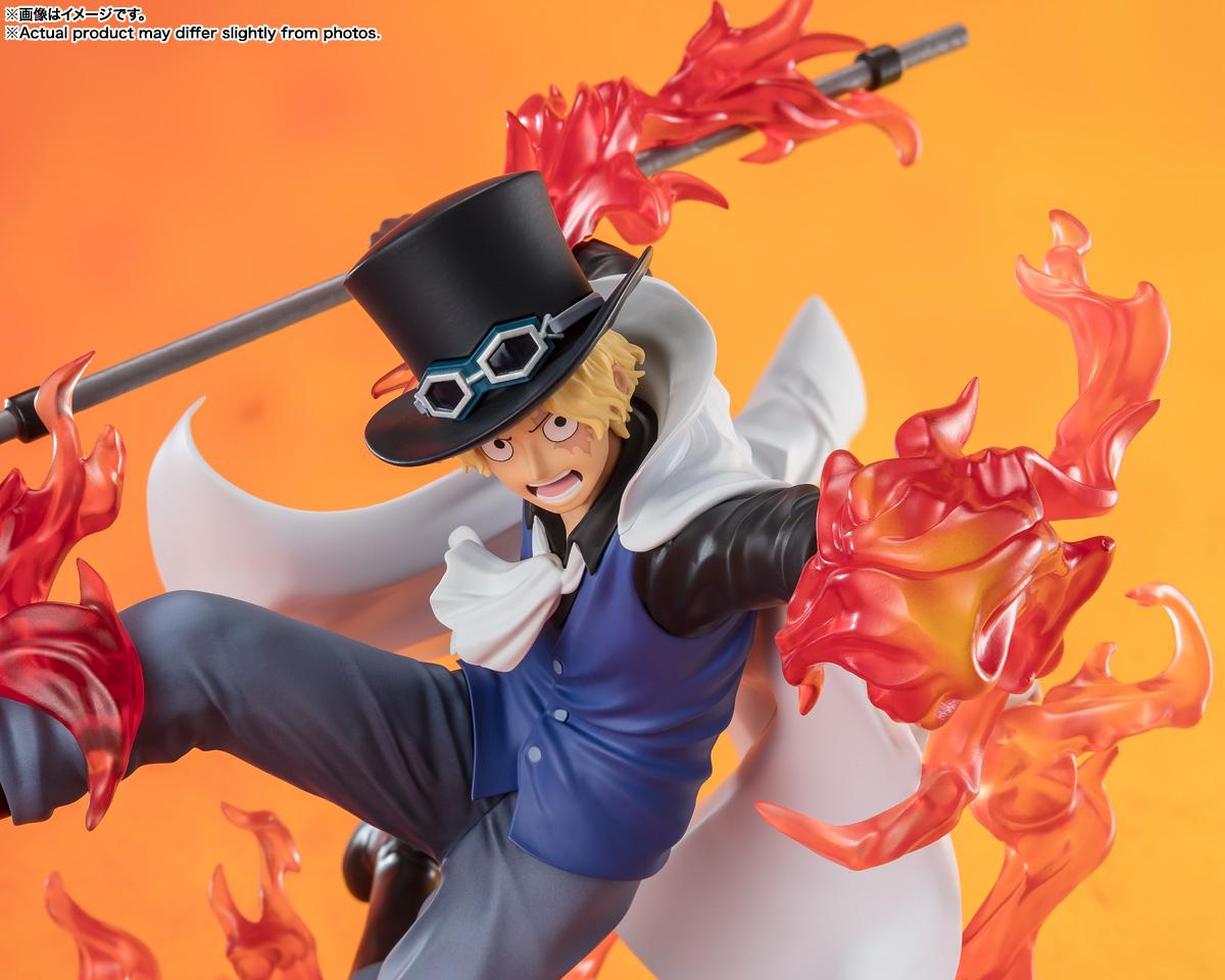 ONE PIECE _Figurarts ZERO [超激戦] 薩博 -火拳 王手 飛車-